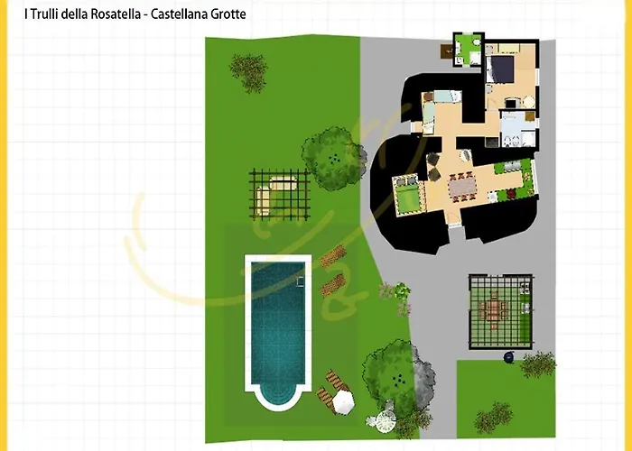 Td Trulli Della Rosatella Typical Trulli W Pool Castellana Grotte